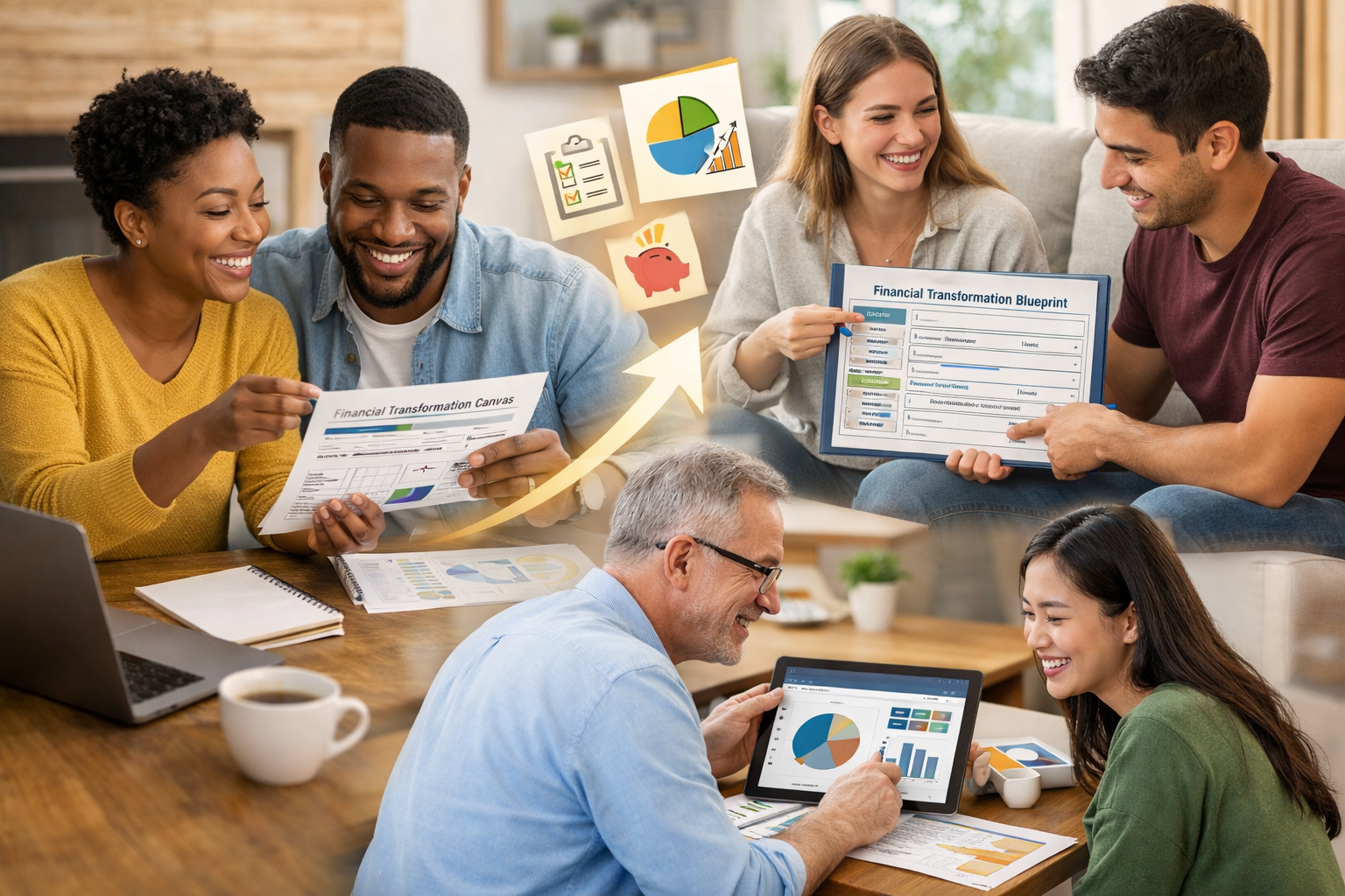 Empowering financial transformations through collaboration